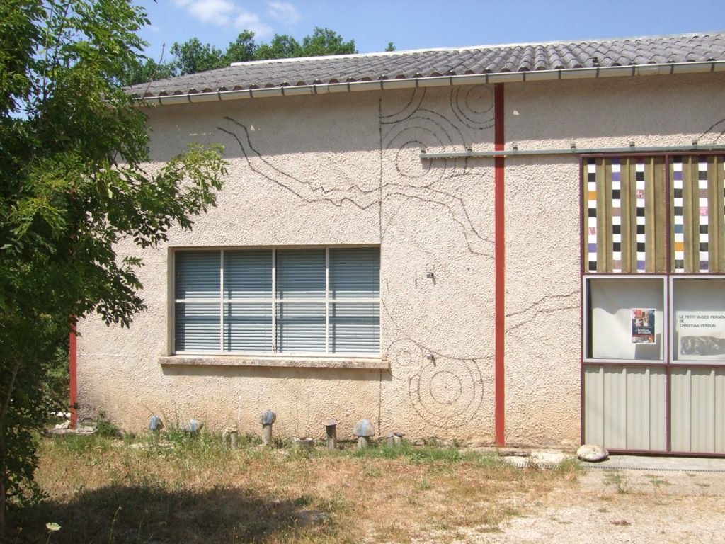 Repères de la mosaïque murale