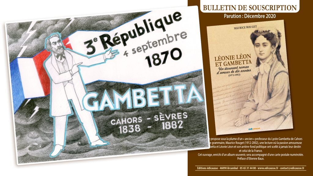 Carte postale Leonie Gambetta