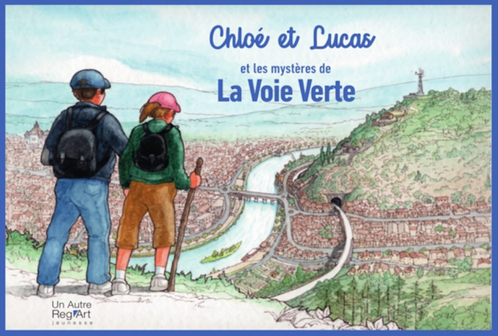 Couverture de l'ouvrage "Chloé et Lucas et les mystères de la Voie Verte"