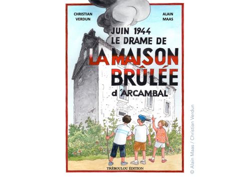 La Maison brulée - Couverture