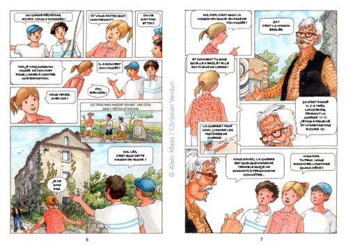La Maison brulée - pages-6-7